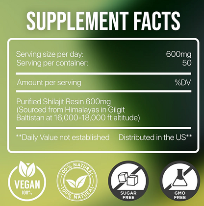 Natural Shilajit Resin