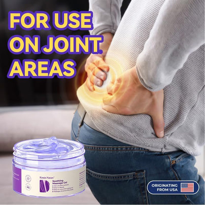 KREAIN Joint Pain Gel Purple Gel - Soothing Pain Massage Gel 100ml