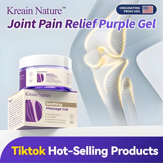 KREAIN Joint Pain Gel Purple Gel - Soothing Pain Massage Gel 100ml