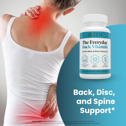 The Everyday Back Vitamin™ | 20-in-1 Formula with patented Curcugen® 39x more Turmeric