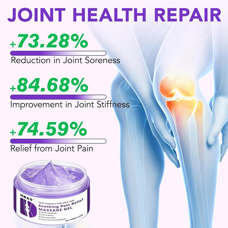 KREAIN Joint Pain Gel Purple Gel - Soothing Pain Massage Gel 100ml